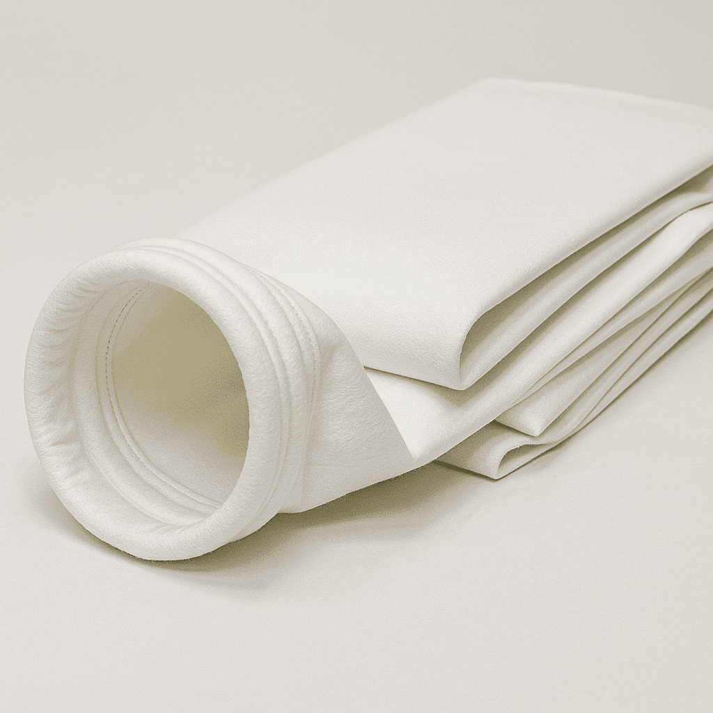 Temiz filtre bileşenlerini gösteren endüstriyel hava filtresi imalatı