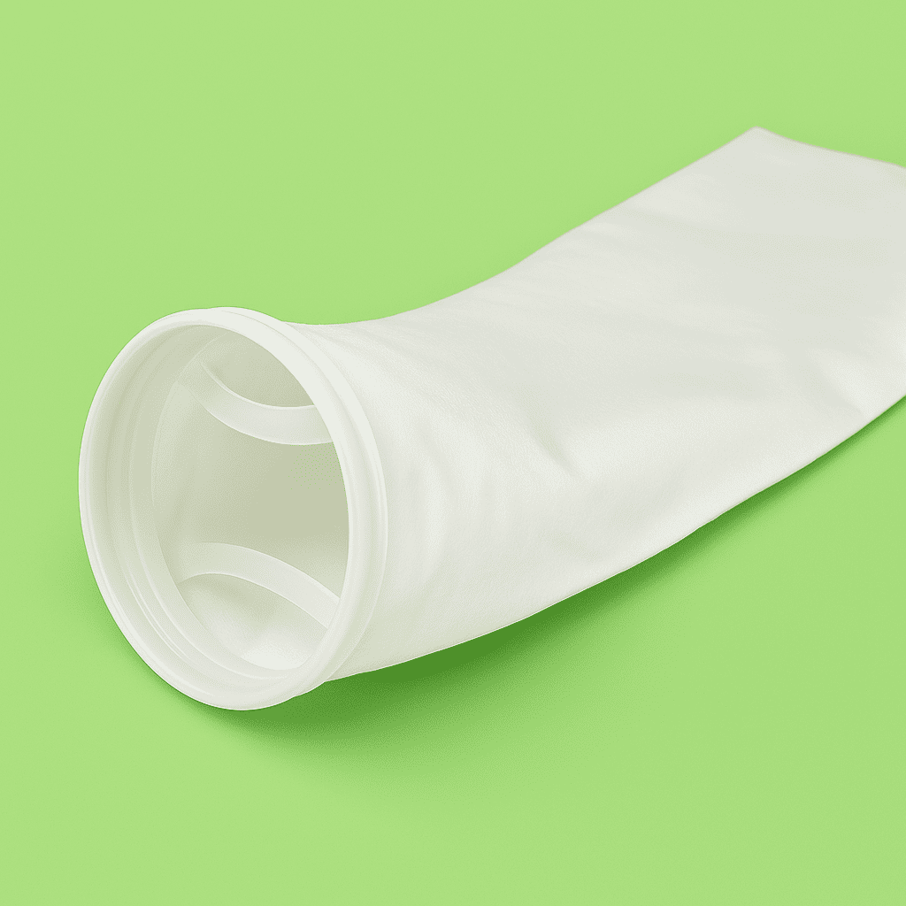 Asidik ve solvent bazlı endüstriyel filtrasyon uygulamaları için polipropilen sıvı filtre torbası